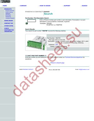 1804700 datasheet  